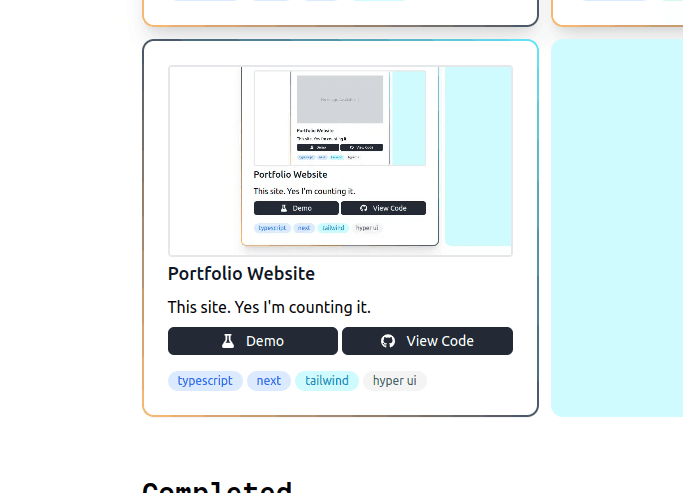 Image of project: Portfolio Website
